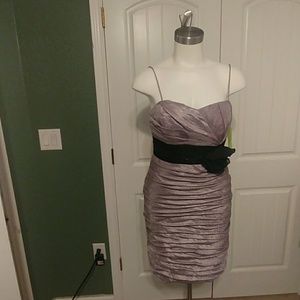 NV Couture Designer Dress SZ 8 Orchard Purple